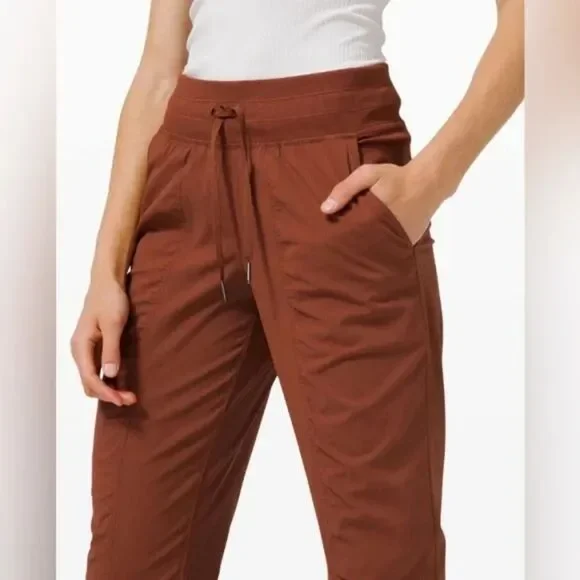 Lululemon Dance Studio Jogger Dark Terracota Size 12 - Picture 3 of 10